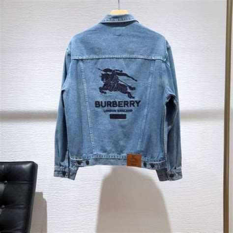 supreme denim jacket replica|supreme burberry denim trucker jacket.